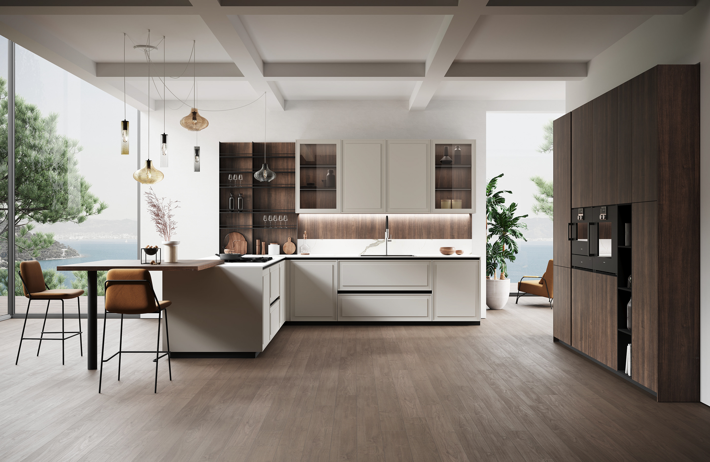 luxury modular kitchen design Delhi